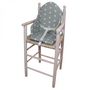 Voir la diapositive 6 : Monsieur Bébé Coussin d'assise universel Miam avec harnais pour chaise haute bébé