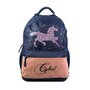 Voir la diapositive 1 : Bagtrotter BAGTROTTER Sac à dos 2 compartiments 43 cm Cybel X Phileas Cheval Licorne Bleu