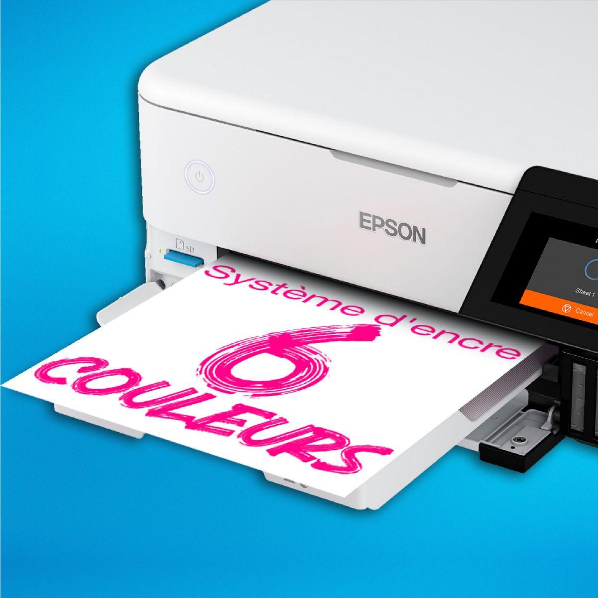 Voir la diapositive 4 : Epson Imprimante jet d'encre ecotank et-8500