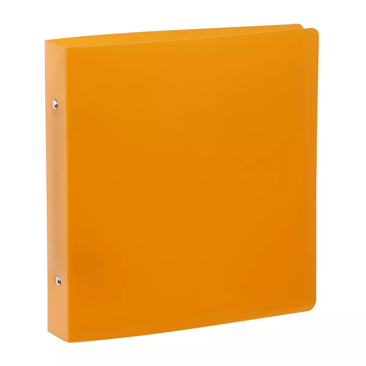 VIQUEL  Classeur souple 17x22cm dos 40mm orange translucide