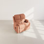 Voir la diapositive 5 : BEST MOBILIER Armand - canapé 2 places relax électrique en velours côtelé