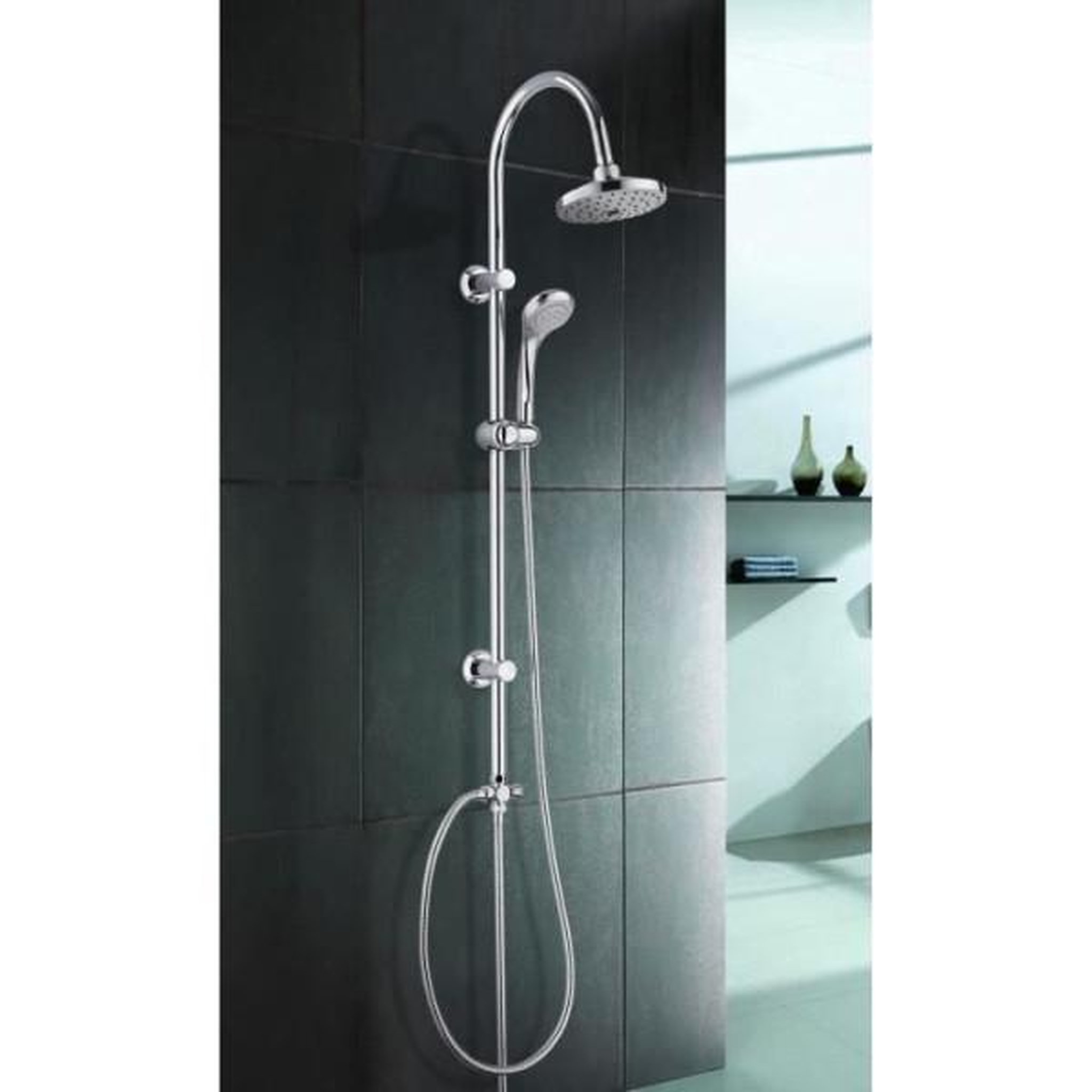 Voir la diapositive 2 : ROUSSEAU Rousseau colonne de douche sans robinet sonora 2