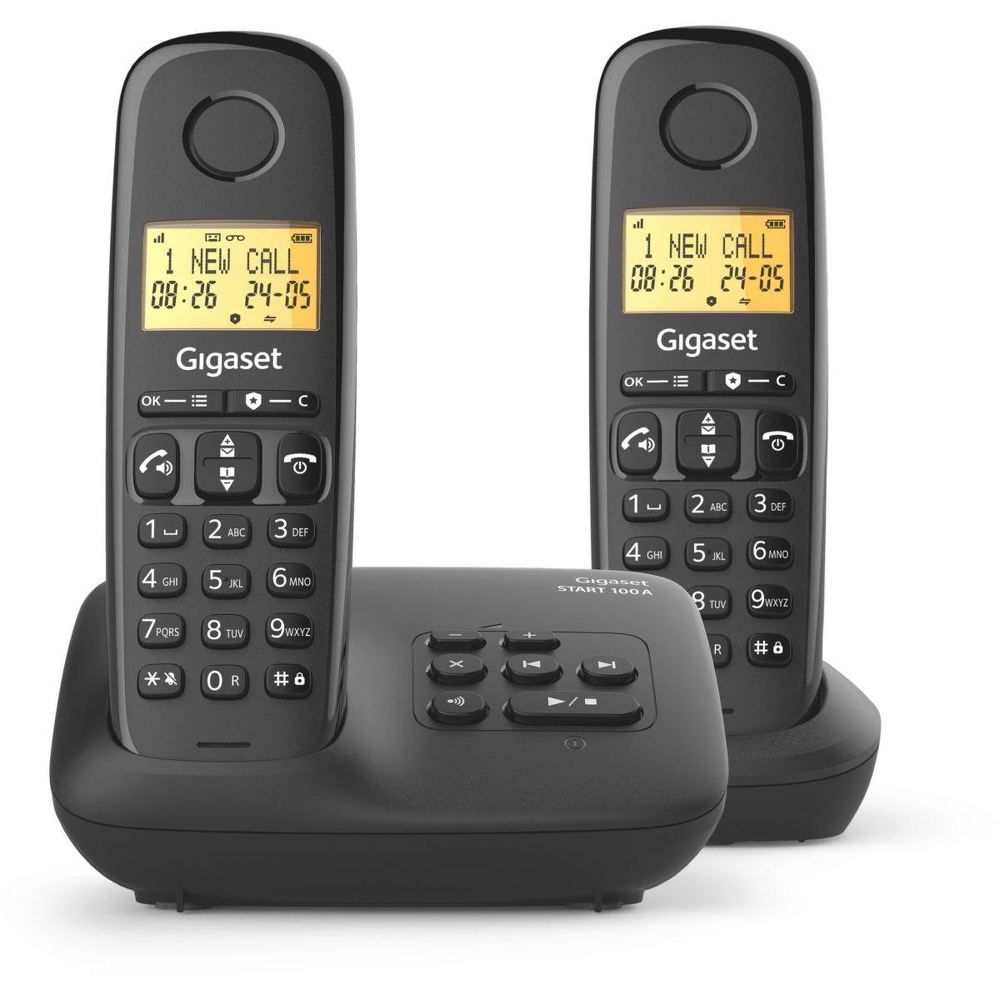 Voir la diapositive 1 : GIGASET Téléphone sans fil BASIC 100A DUO