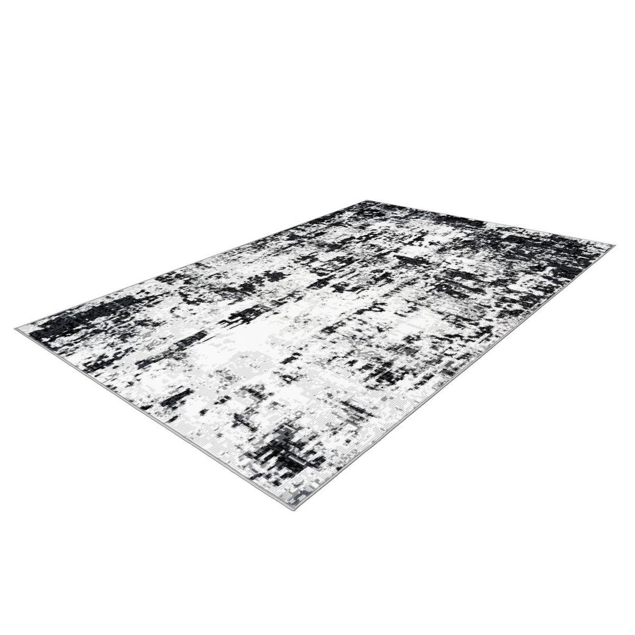 Voir la diapositive 4 : Paris Prix Tapis Vintage à Poils Courts  Esperanto VIII  Gris