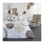 Voir la diapositive 1 : Today TODAY Parure de lit Coton 2 personnes - 200x200 cm - Imprimé Blanc Axel