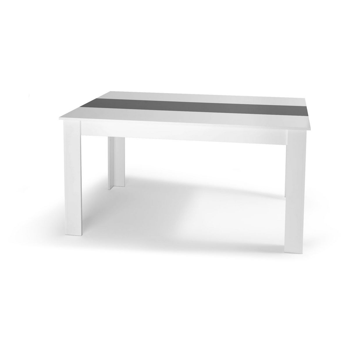 Table de repas fixe contemporaine 140 cm 