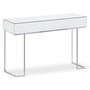 Voir la diapositive 1 : Paris Prix Console Design  Miravo  119cm Transparent & Argent
