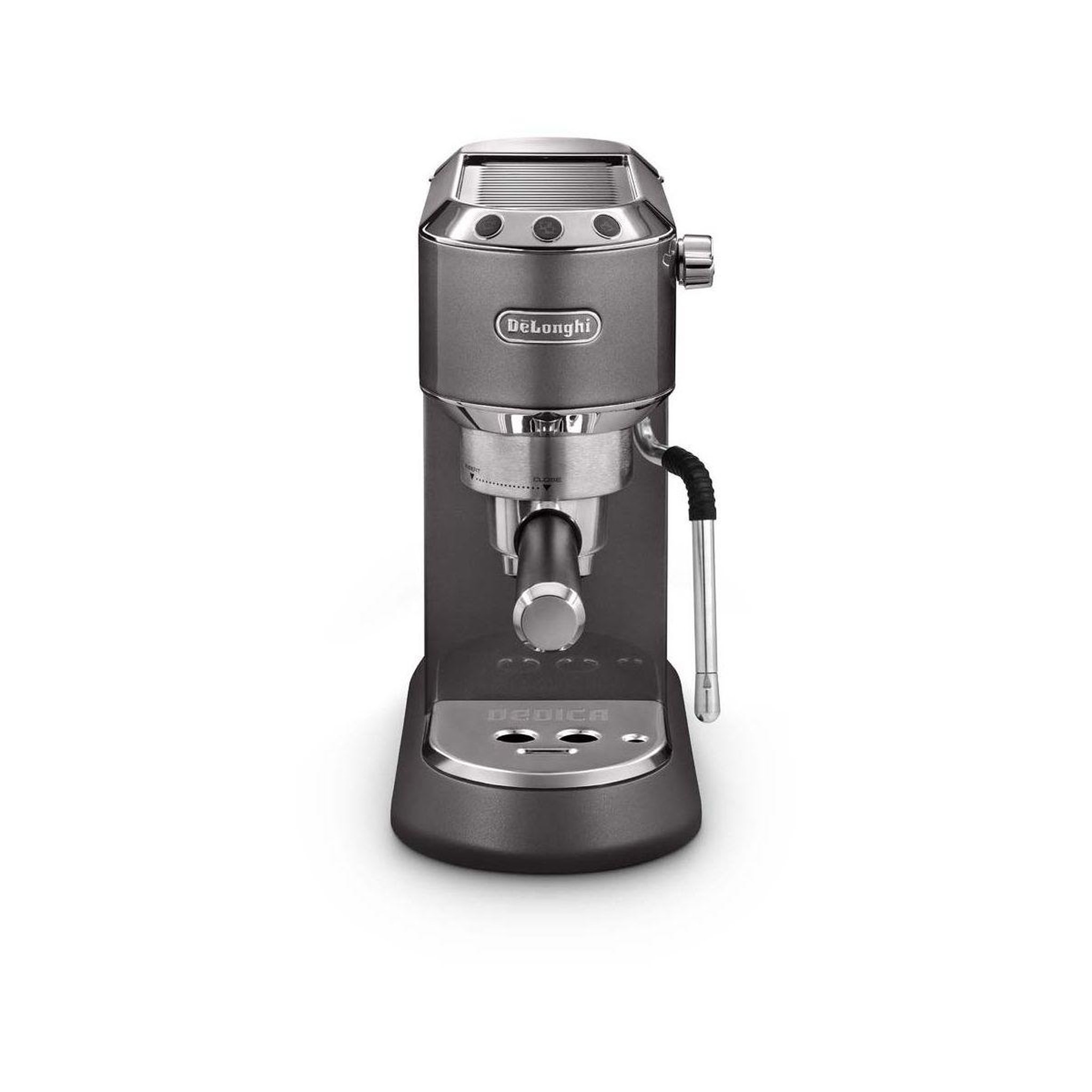 Voir la diapositive 1 : DELONGHI Machine à expresso dedica arte EC885.GY grey metallics