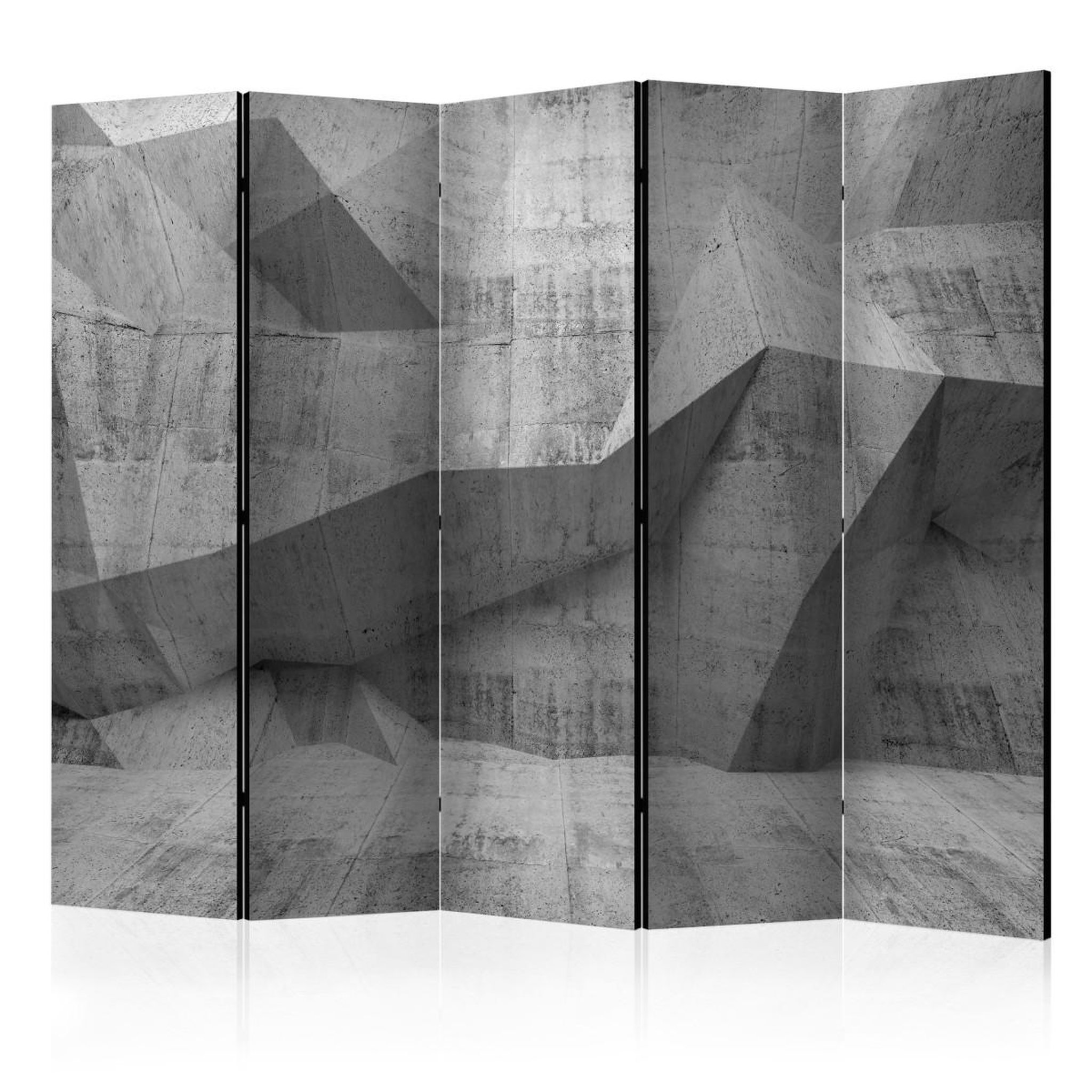 Paris Prix Paravent 5 volets  concrete geometry  172x225cm