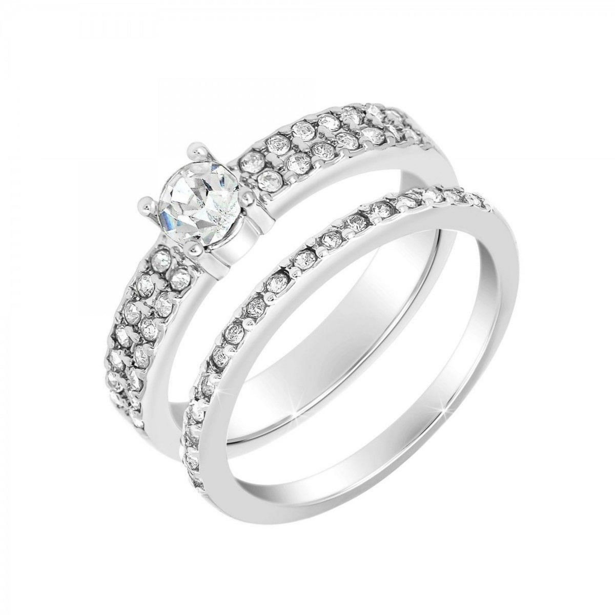 SC CRYSTAL Bague taille 54 SC Crystal ornée de Zirconium