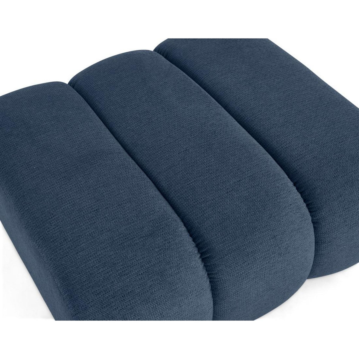 LISA DESIGN Debbie - pouf en tissu texturé