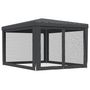 Voir la diapositive 5 : VIDAXL Tente de fete avec 4 parois laterales en maille Anthracite 3x4m