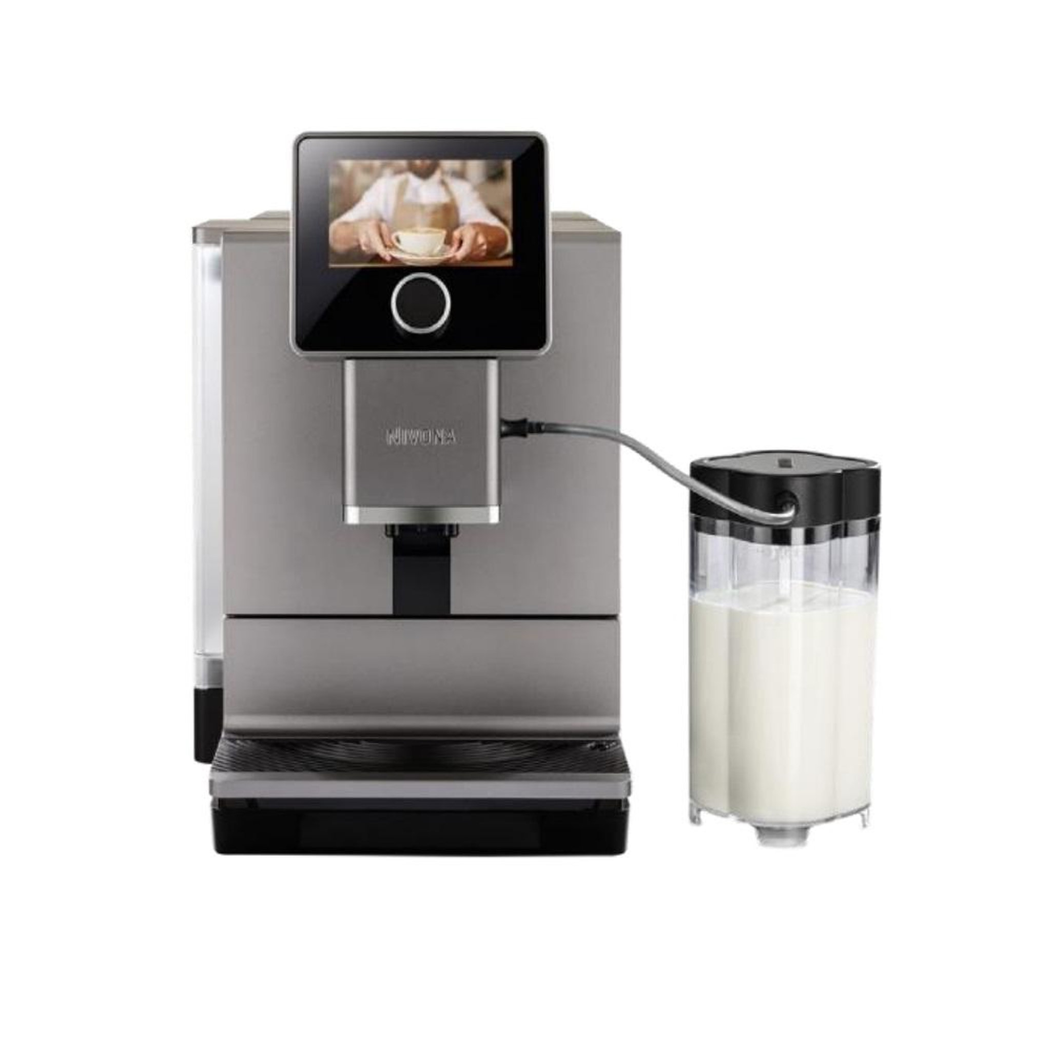 Voir la diapositive 2 : nivona Robot café 15 bars, titane - nicr970