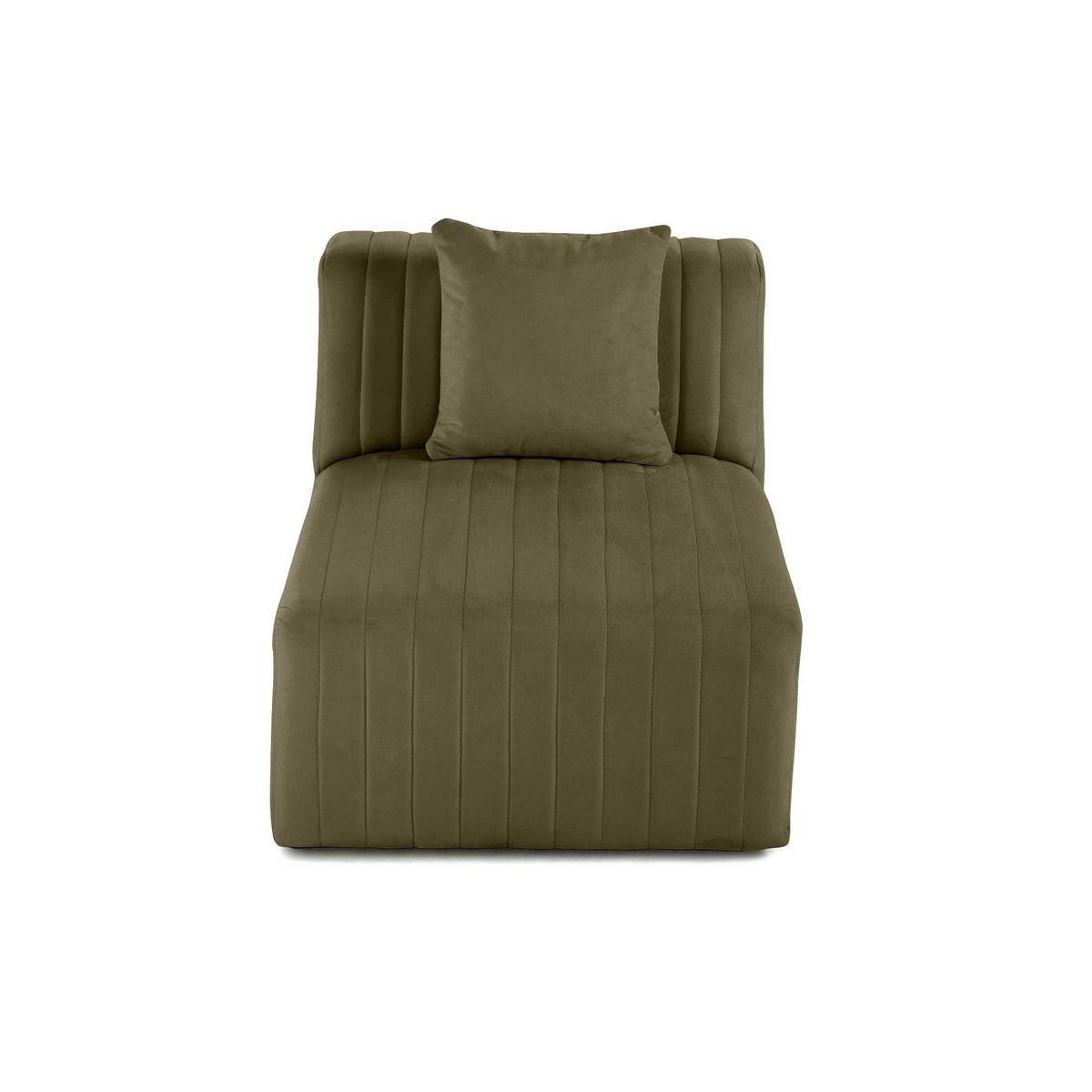 LISA DESIGN Nova - module d'assise - en velours