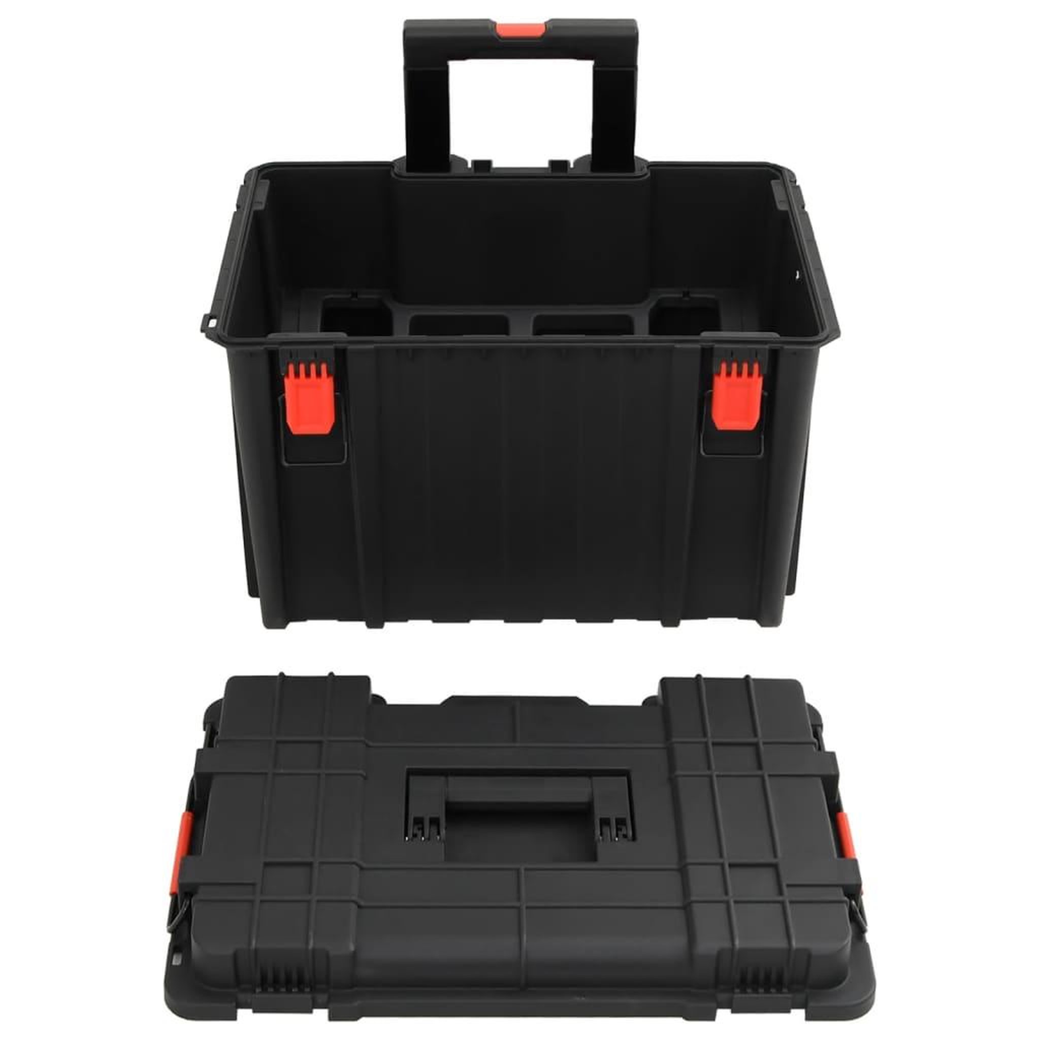 Voir la diapositive 5 : VIDAXL Valise de vol portable Noir 56,5x45,5x48 cm PP