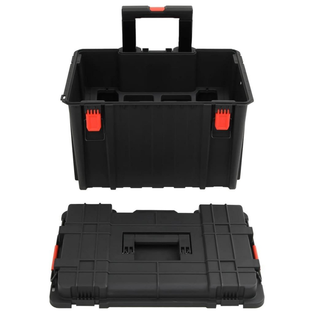 VIDAXL Valise de vol portable Noir 56,5x45,5x48 cm PP