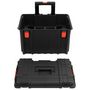 Voir la diapositive 5 : VIDAXL Valise de vol portable Noir 56,5x45,5x48 cm PP