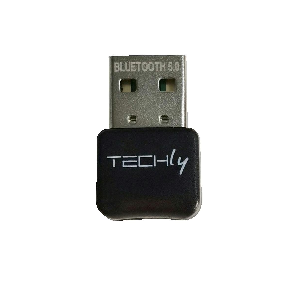 TECHLY Adaptateur Bluetooth techly 8059018362534 Bluetooth 5.0 noir