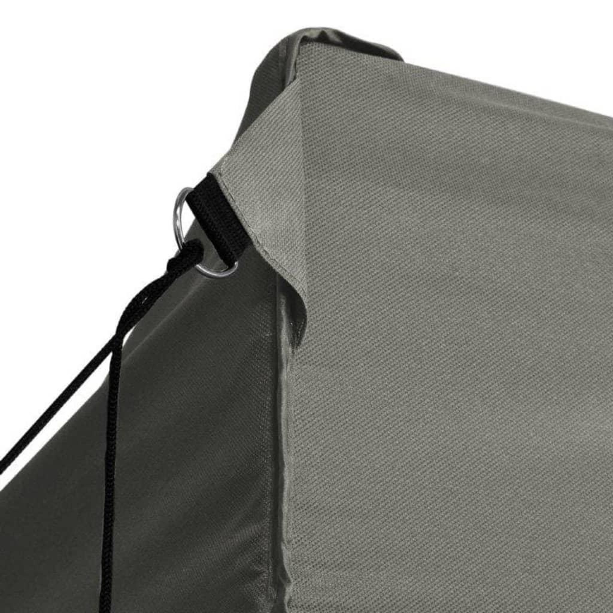 Voir la diapositive 3 : VIDAXL Tente de reception pliable 3x4 m Acier Anthracite