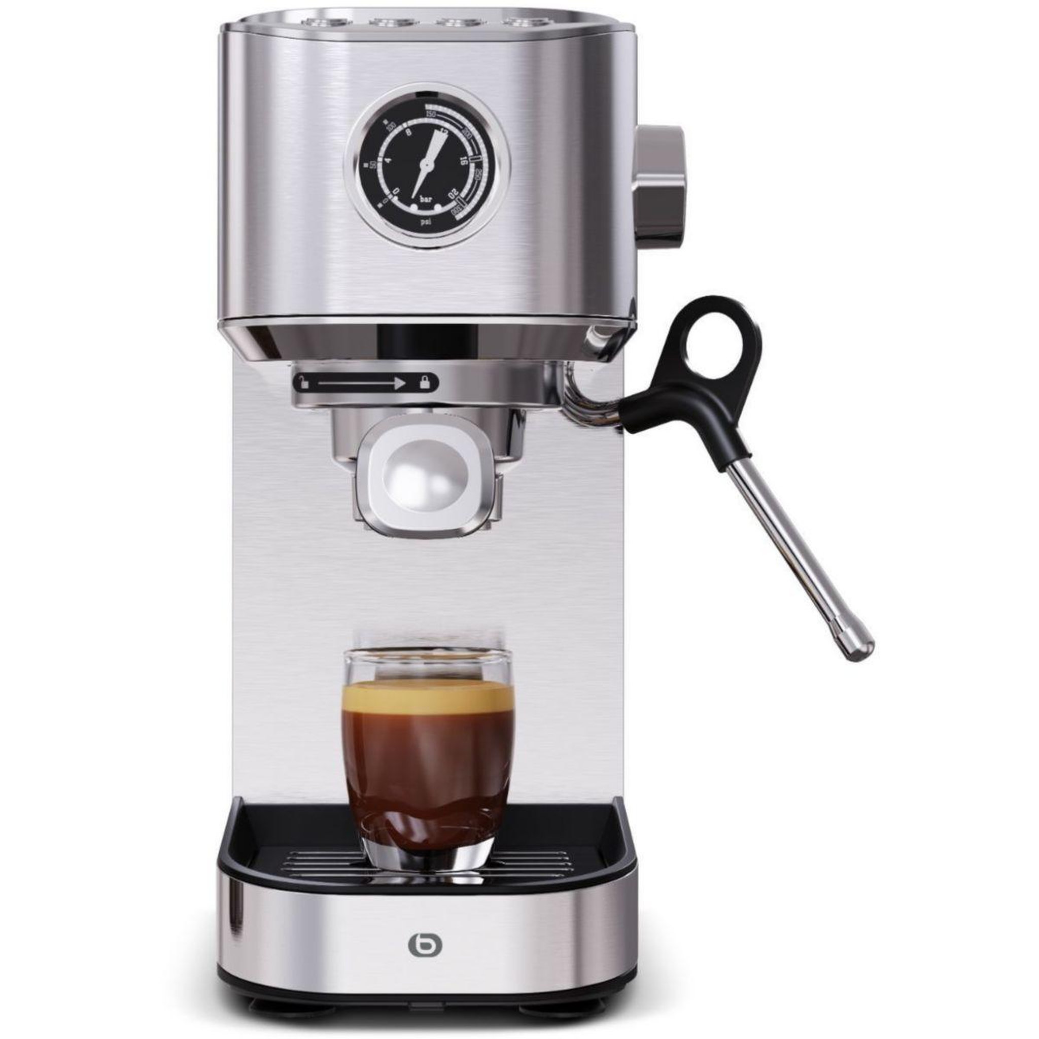 ESSENTIEL B Machine à expresso exp3 19 bars de pression et buse vapeur cappuccino