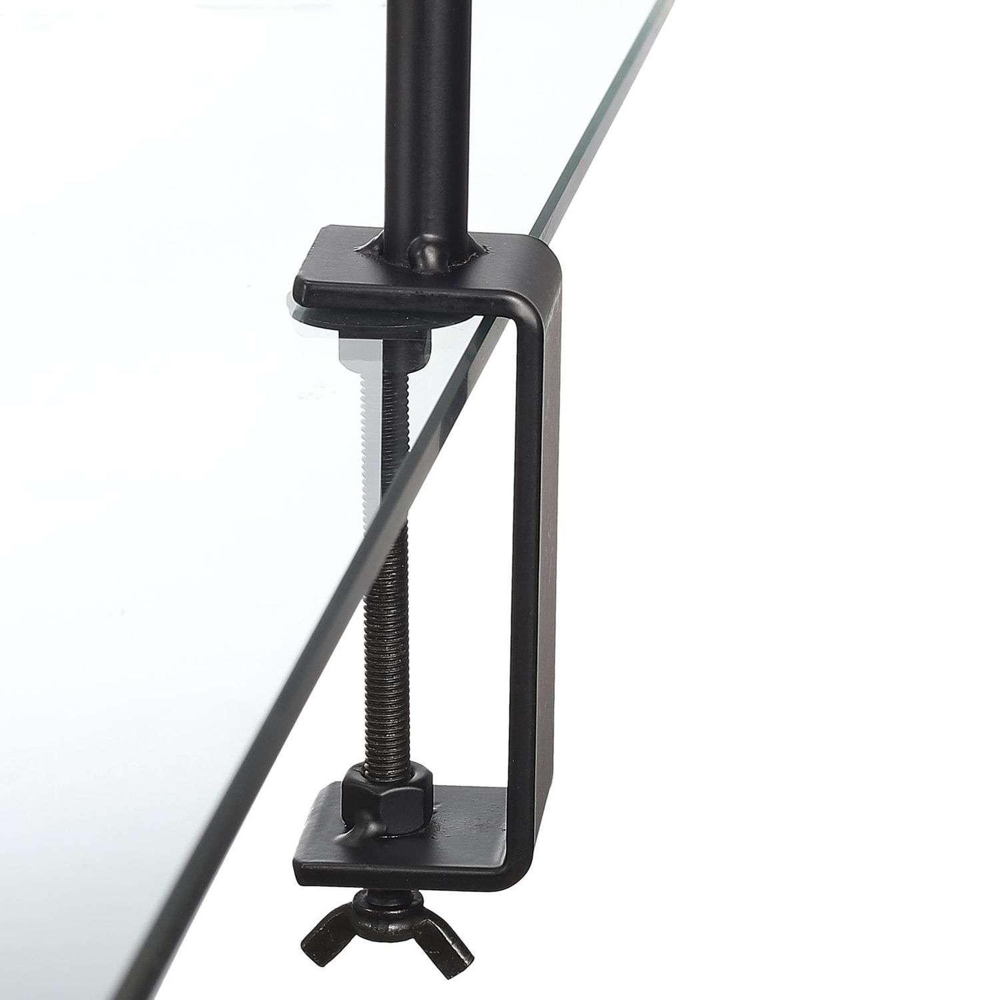 Voir la diapositive 3 : The Home Deco Factory Barre de décoration de table ajustable intérieure/extérieure l. De 139 à 250 cm x h. 90 cm - noir