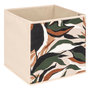 Voir la diapositive 2 : FIVE Lot de 2 boites de rangement LAURIA - L. 31 x l.31 x H. 31 cm - Beige