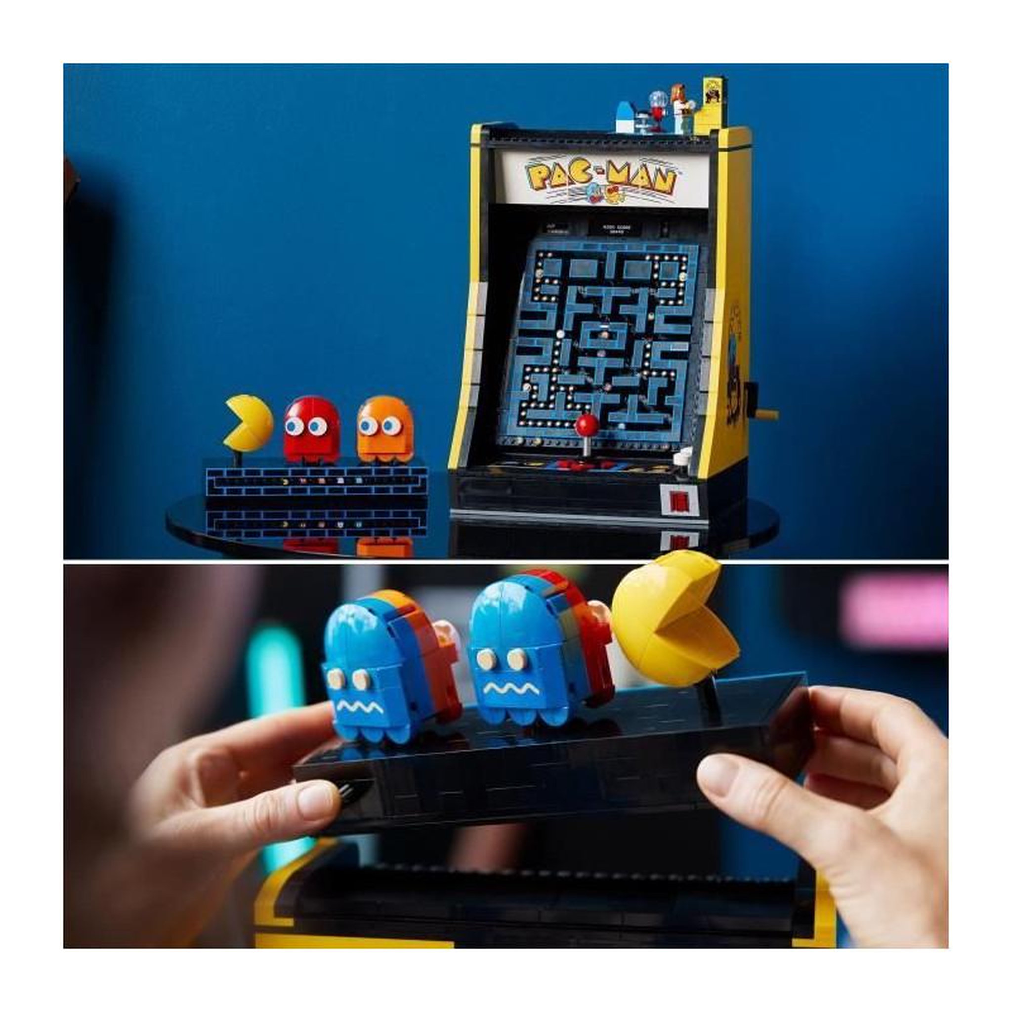 Voir la diapositive 3 : LEGO LEGO 10323 Icons Jeu d'Arcade PAC-MAN, Maquette pour Adultes a Construire, Machine de Jeu avec des Personnages