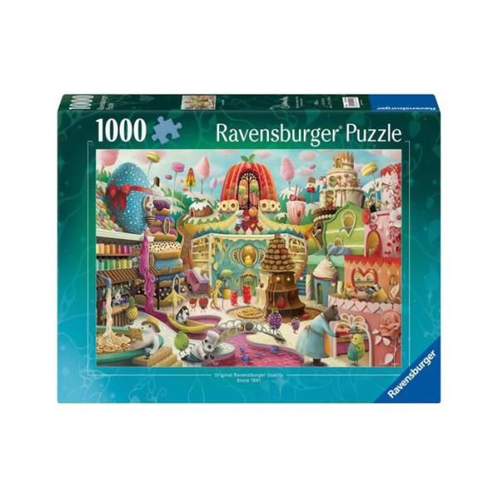 Voir la diapositive 2 : RAVENSBURGER Puzzle 1000 pieces : la rue de la douceur