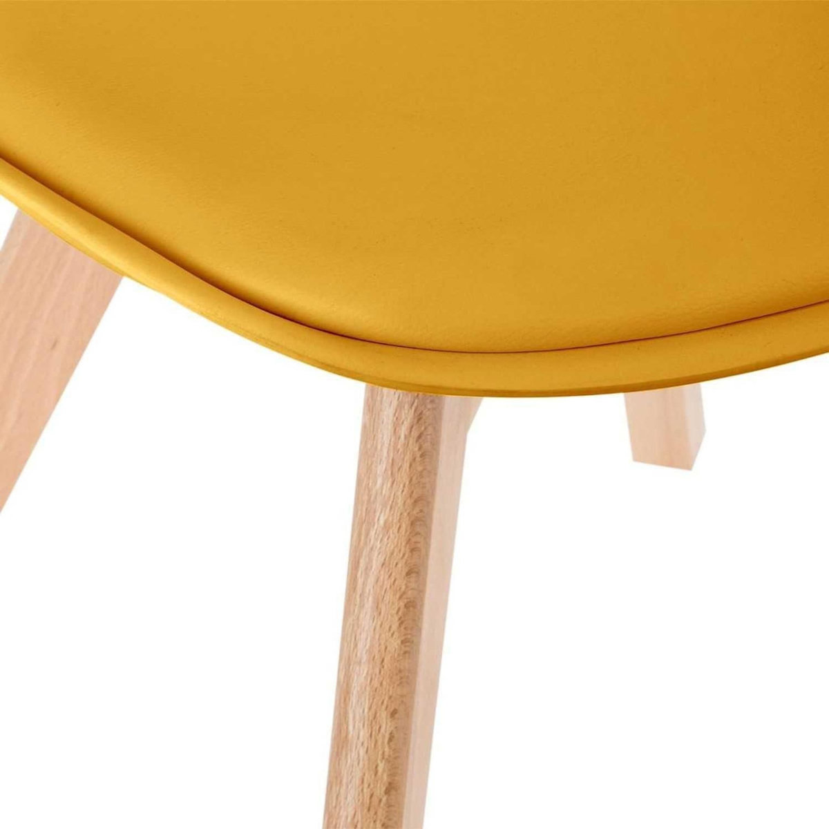 TOILINUX Lot de 4 chaises design scandinave BAYA