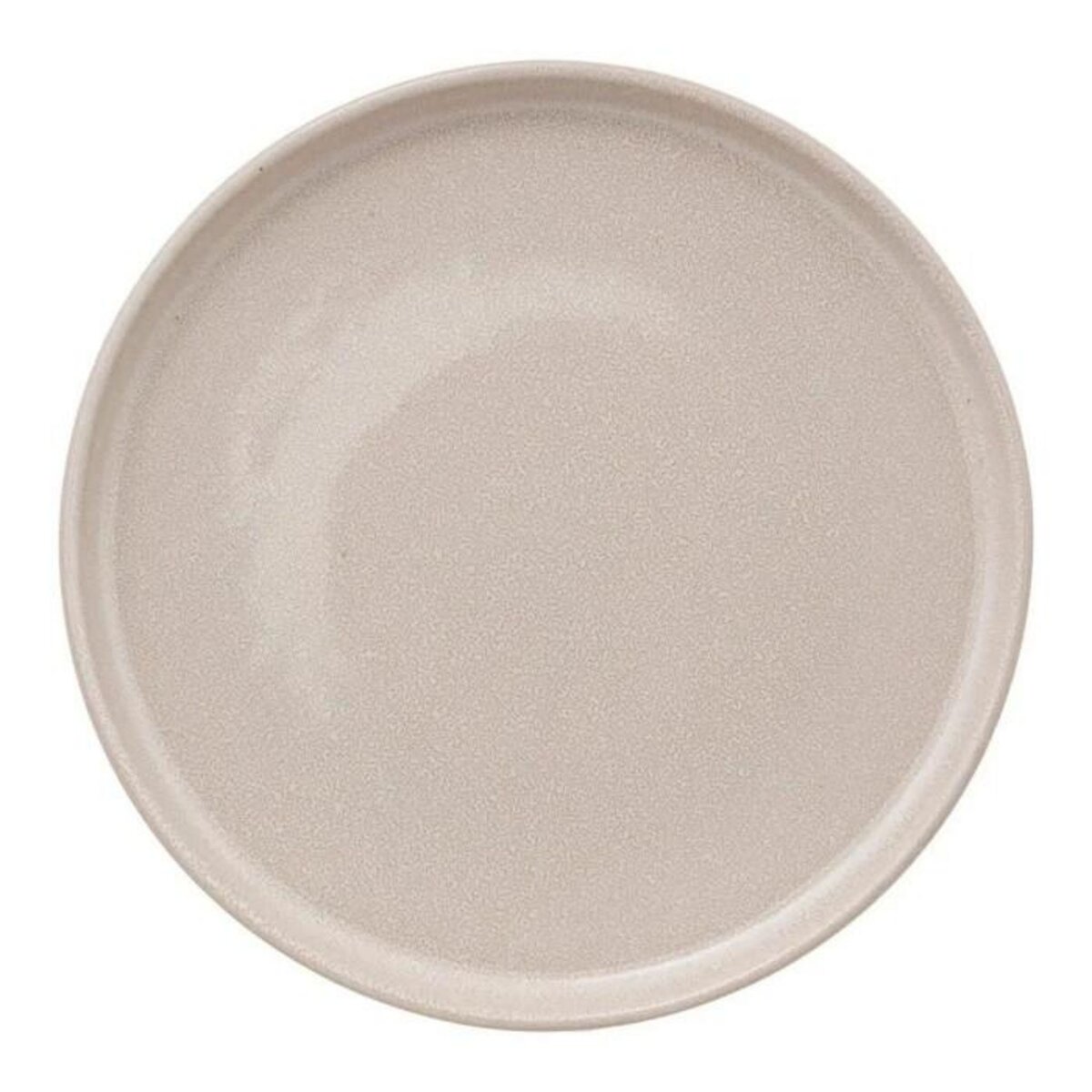 SECRET DE GOURMET Lot de 6 Assiettes à Dessert  Terre Inconnue  21cm Beige