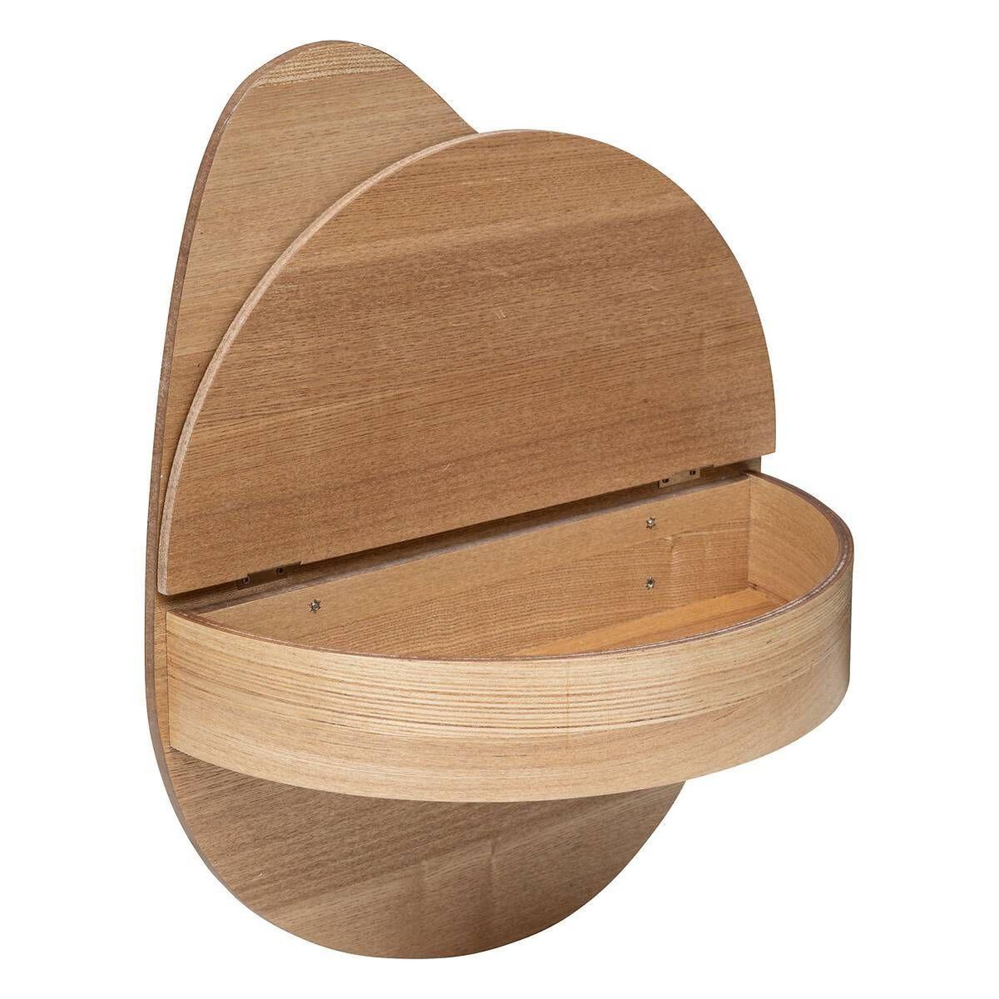 Voir la diapositive 2 : ATMOSPHERA Étagère murale vide-poche  giuseppe  49cm naturel