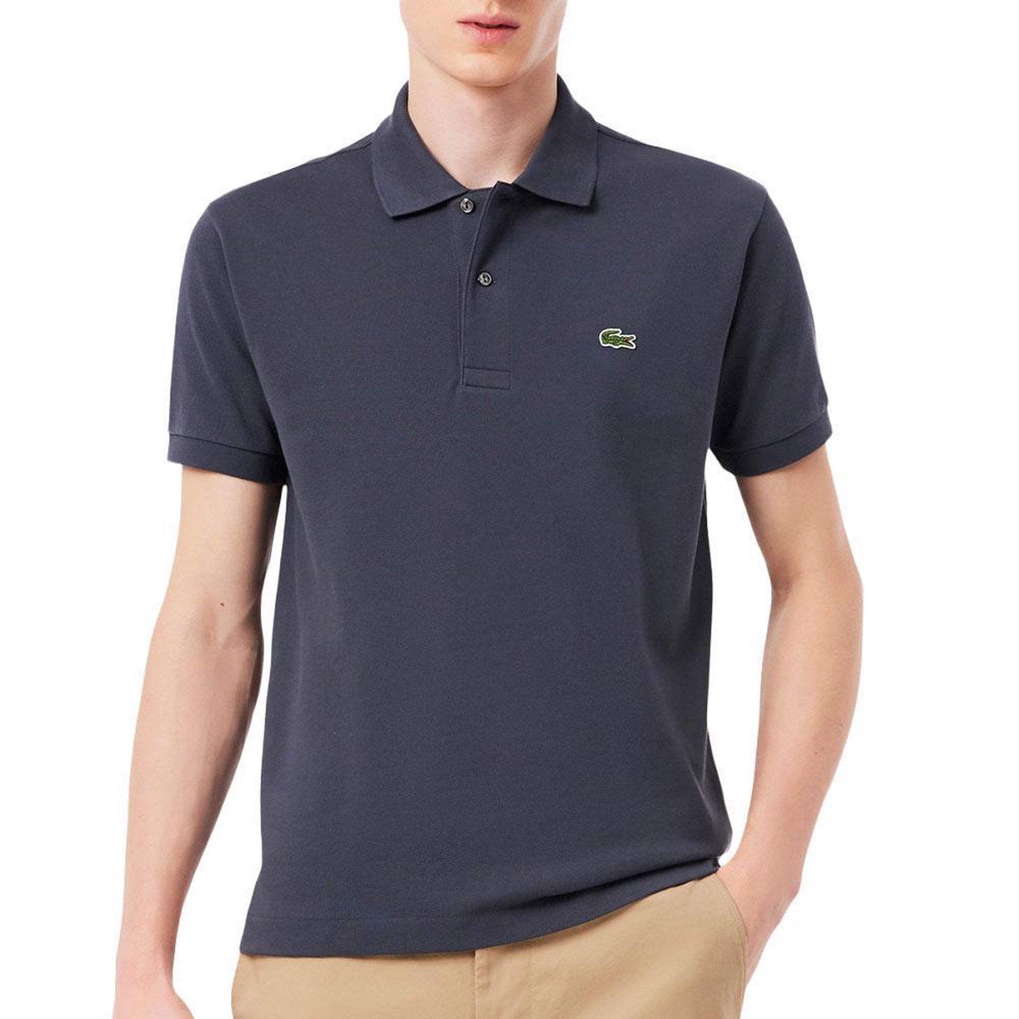 Voir la diapositive 1 : Lacoste Polo Gris Homme Lacoste  Slim Fit
