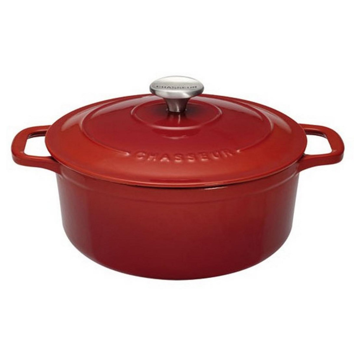 Chasseur Cocotte ronde en fonte émaillée 16 cm rubis sublime - puc471658