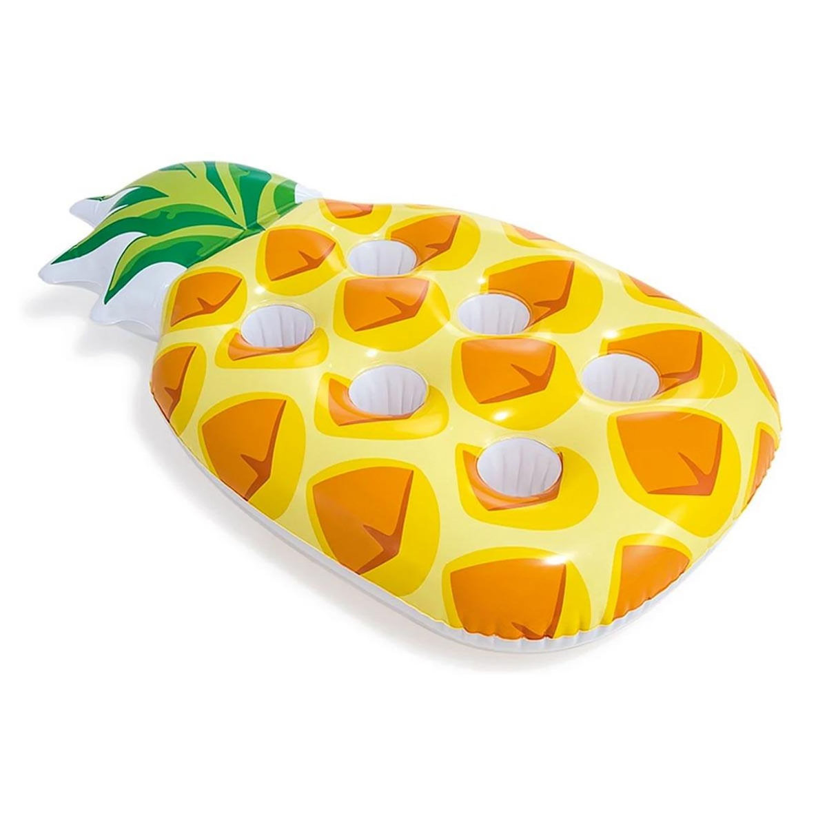INTEX Porte Verre Gonflable  Ananas  97cm Jaune