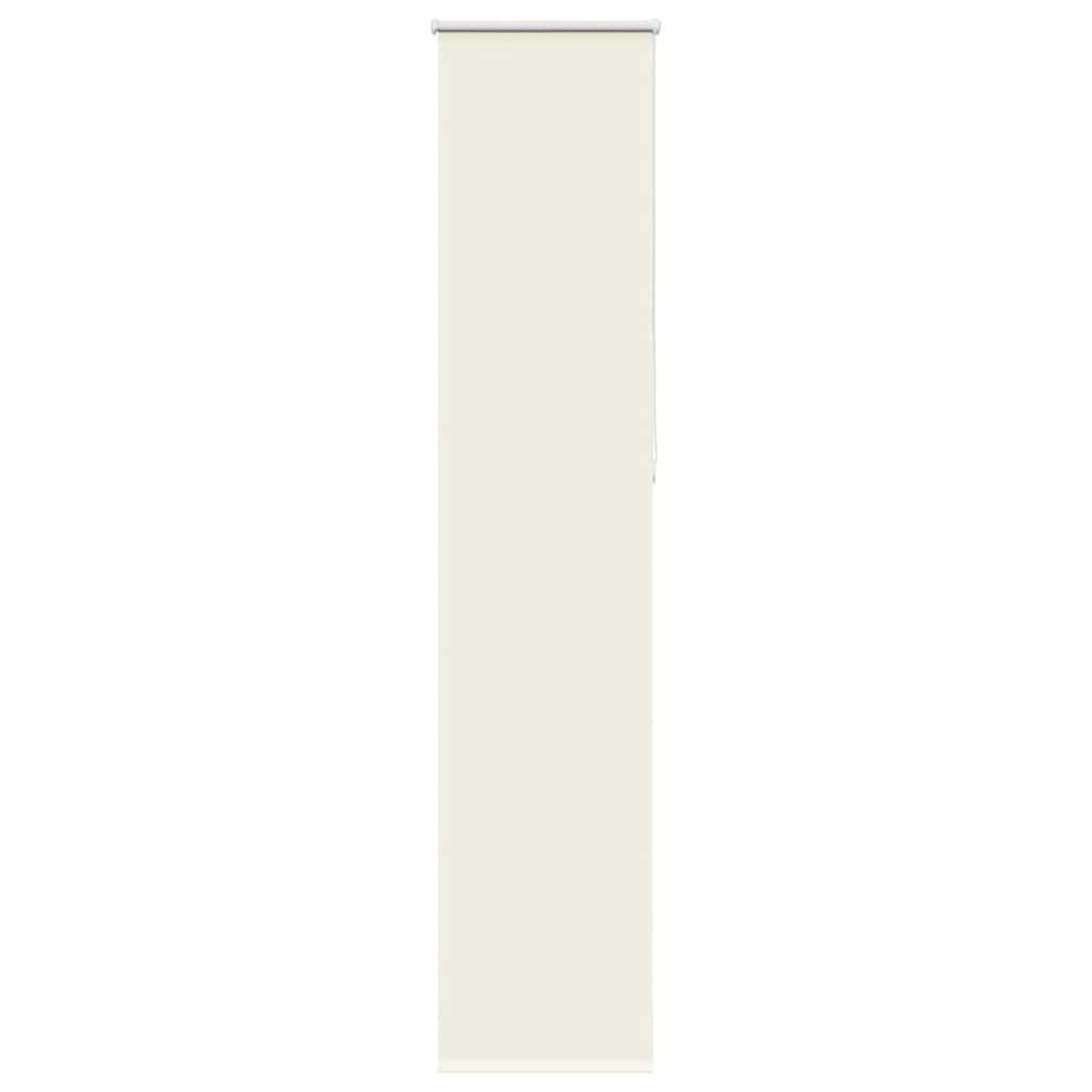 VIDAXL Store enrouleur occultant blanc casse 45x210cm largeur du tissu