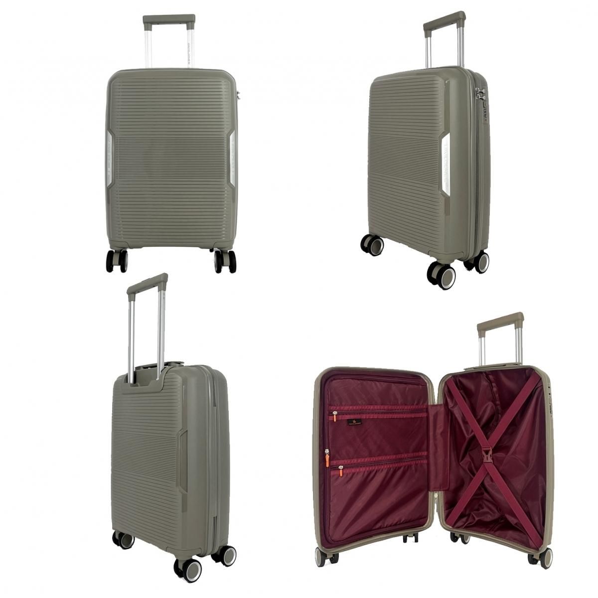 David Jones Lot 3 valises rigides dont 1 cabine TSA