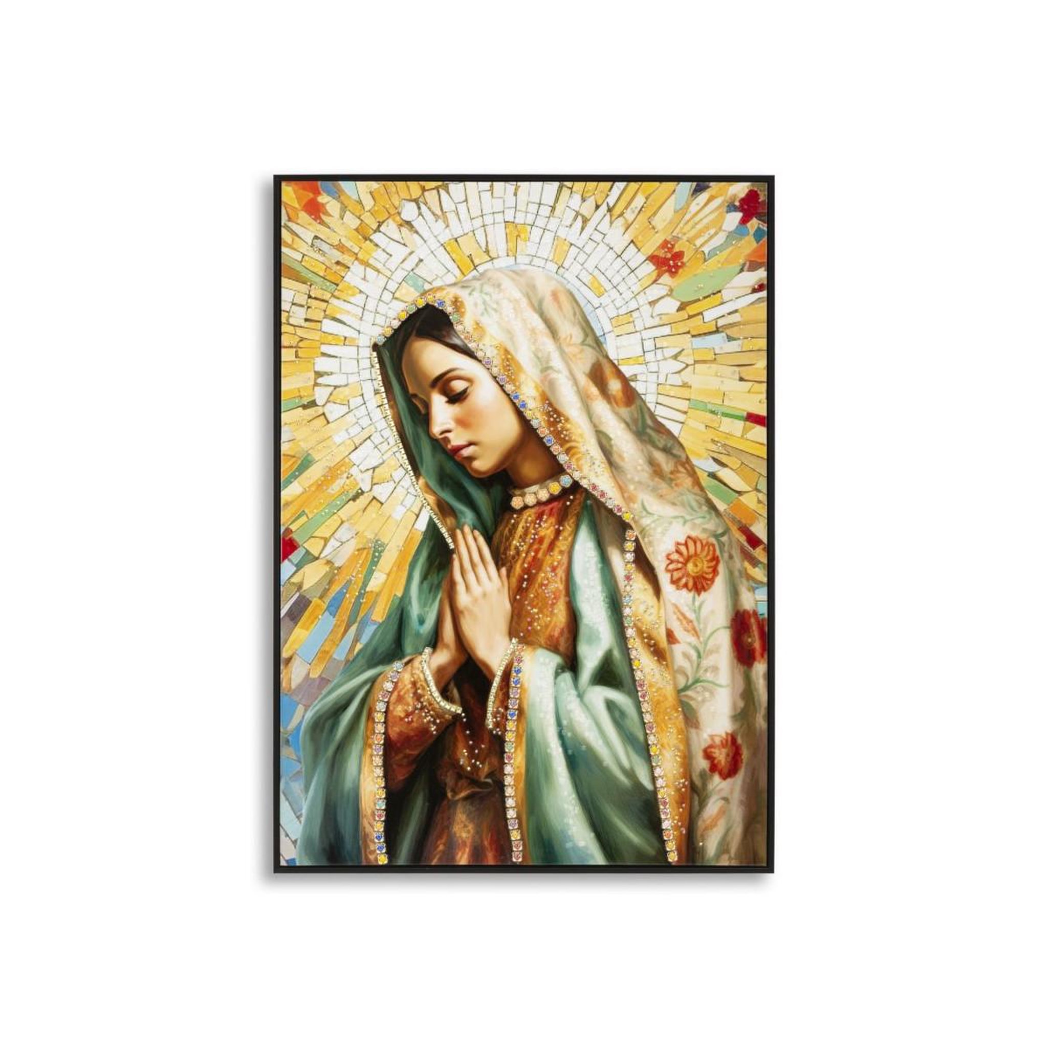 Paris Prix Tableau peinture  madonna  72x102cm multicolore