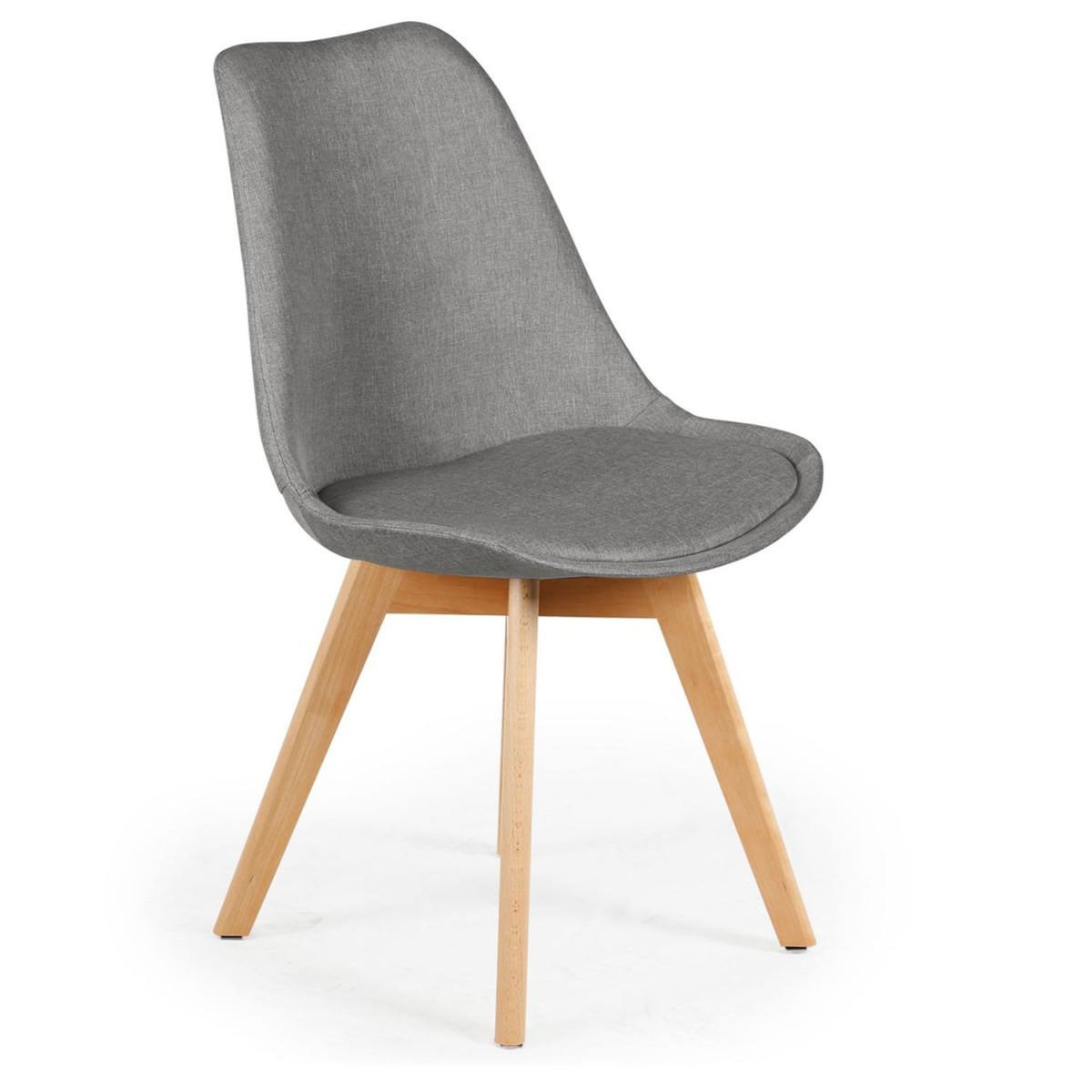 Paris Prix Lot de 4 Chaises Design  Wellington  79cm Gris