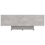 Voir la diapositive 3 : VIDAXL Table basse Gris beton 85x55x31 cm Bois d'ingenierie