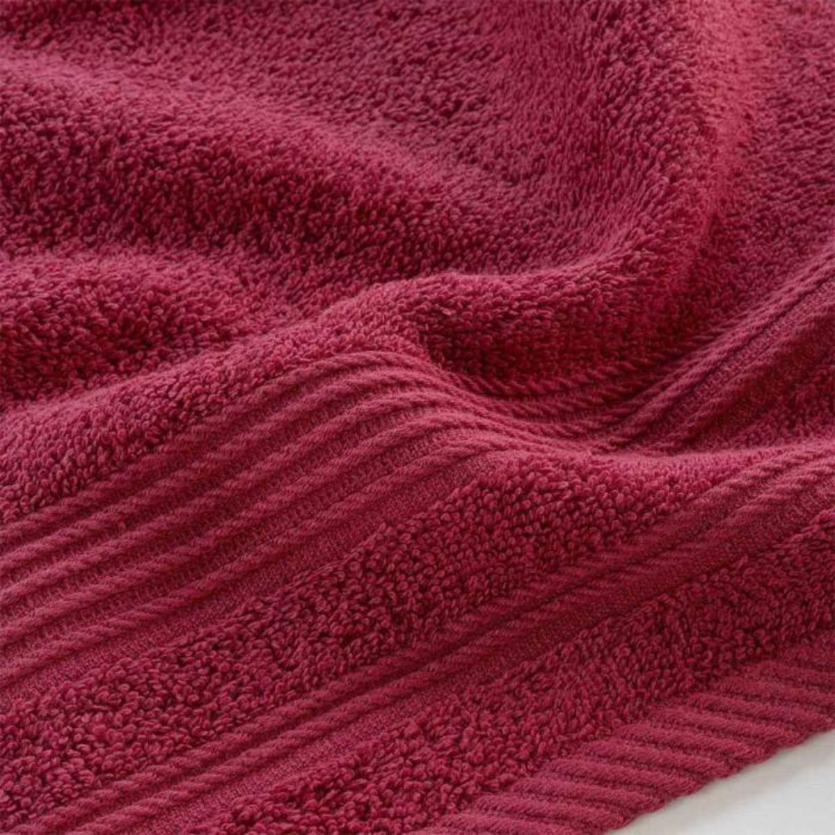 Paris Prix Serviette d'Invité  Tendresse  30x50cm Rubis