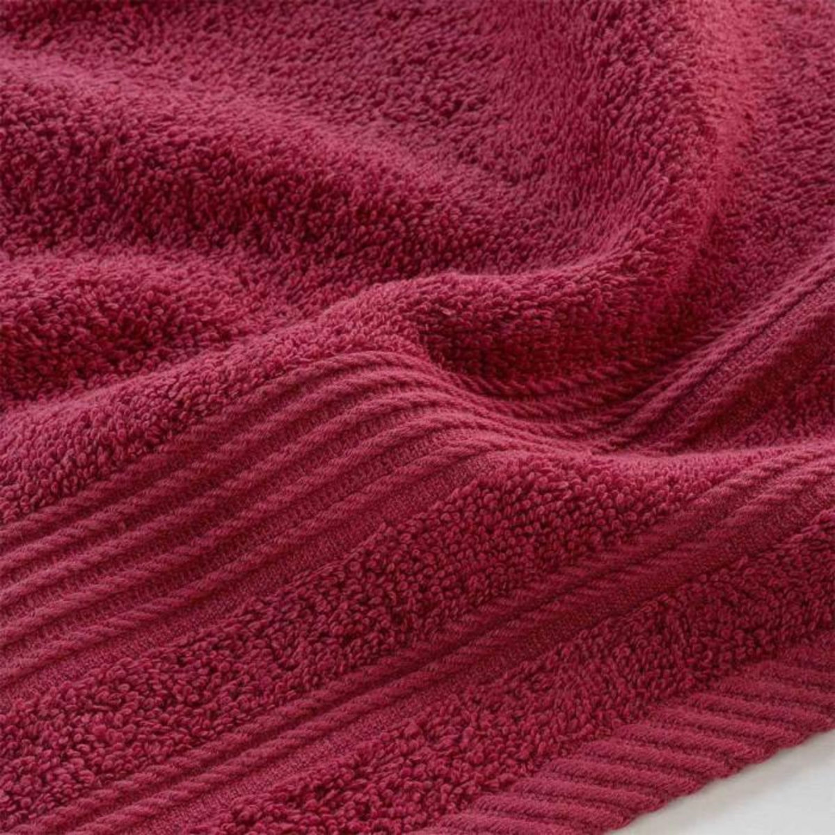 Paris Prix Serviette d'Invité  Tendresse  30x50cm Rubis