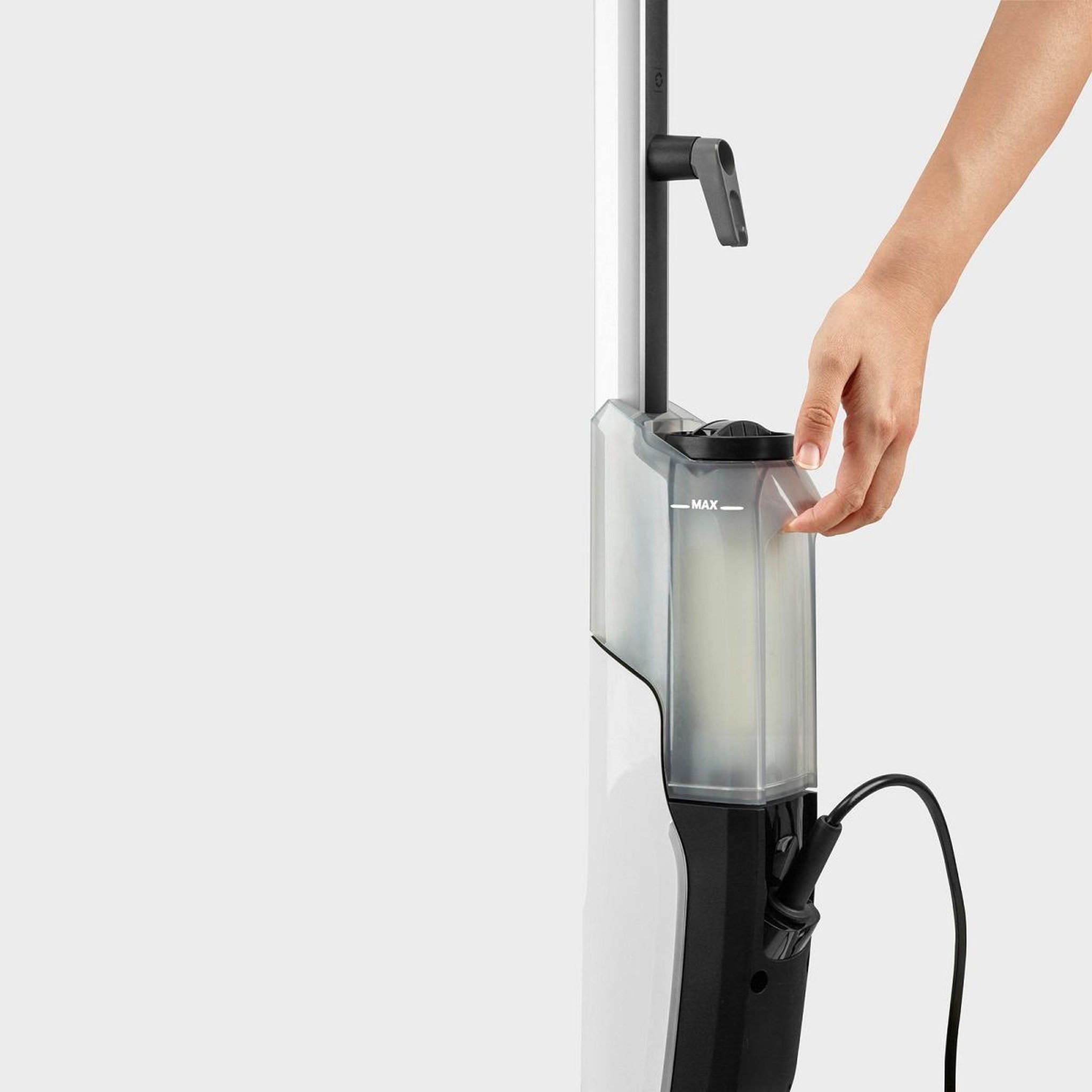 Voir la diapositive 3 : KARCHER Nettoyeur balai vapeur 1600w blanc - sc2uprighteasyfixblanc