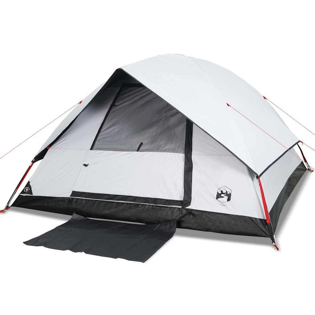 VIDAXL Tente familiale a dome 6 personnes tissu occultant impermeable