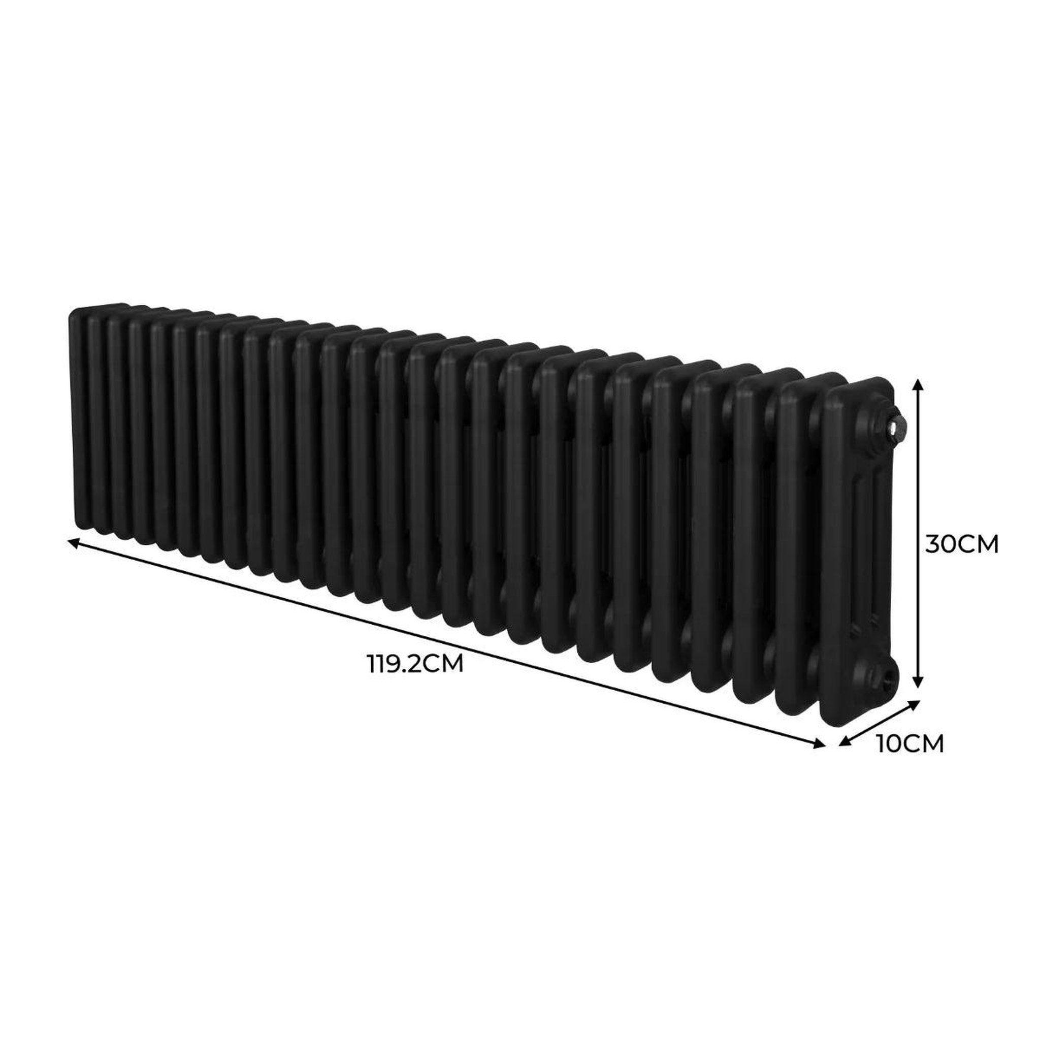 Voir la diapositive 5 : MONSTERSHOP Radiateur traditionnel à 3 colonnes – 300 x 1192 mm