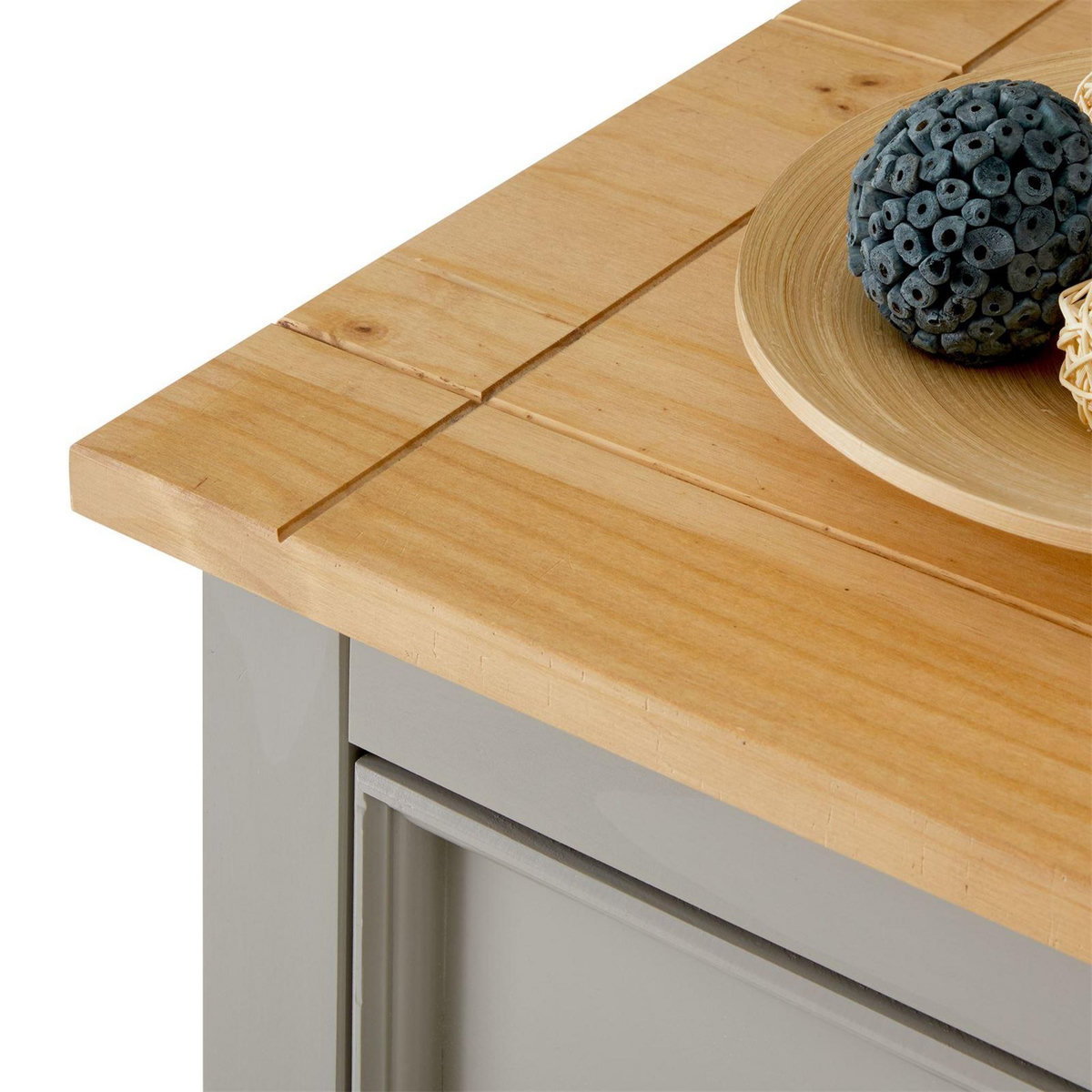 IDIMEX Commode TEQUILA, 3 tiroirs en pin massif style mexicain