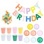 RICO DESIGN Kit fête d'anniversaire multicolore