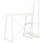 Voir la diapositive 4 : VIDAXL Bureau avec etagere Blanc 102x50x117 cm