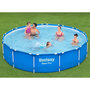 Voir la diapositive 1 : BESTWAY Bestway Piscine a cadre Steel Pro 396x84 cm