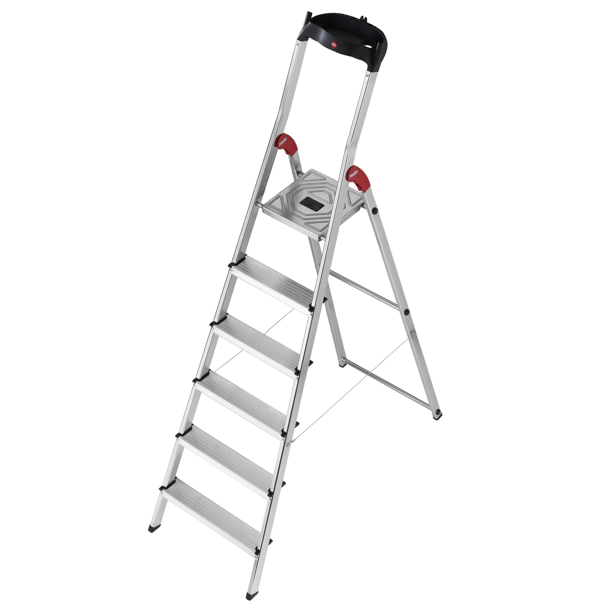 HAILO Escabeau 6 marches 3m05 en aluminium - L60