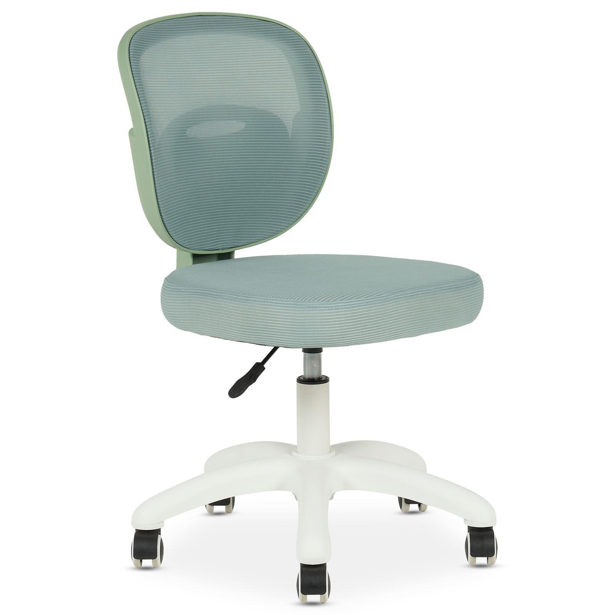 Voir la diapositive 3 : IDIMEX Chaise de bureau enfant MAYLA réglable en tissu mesh
